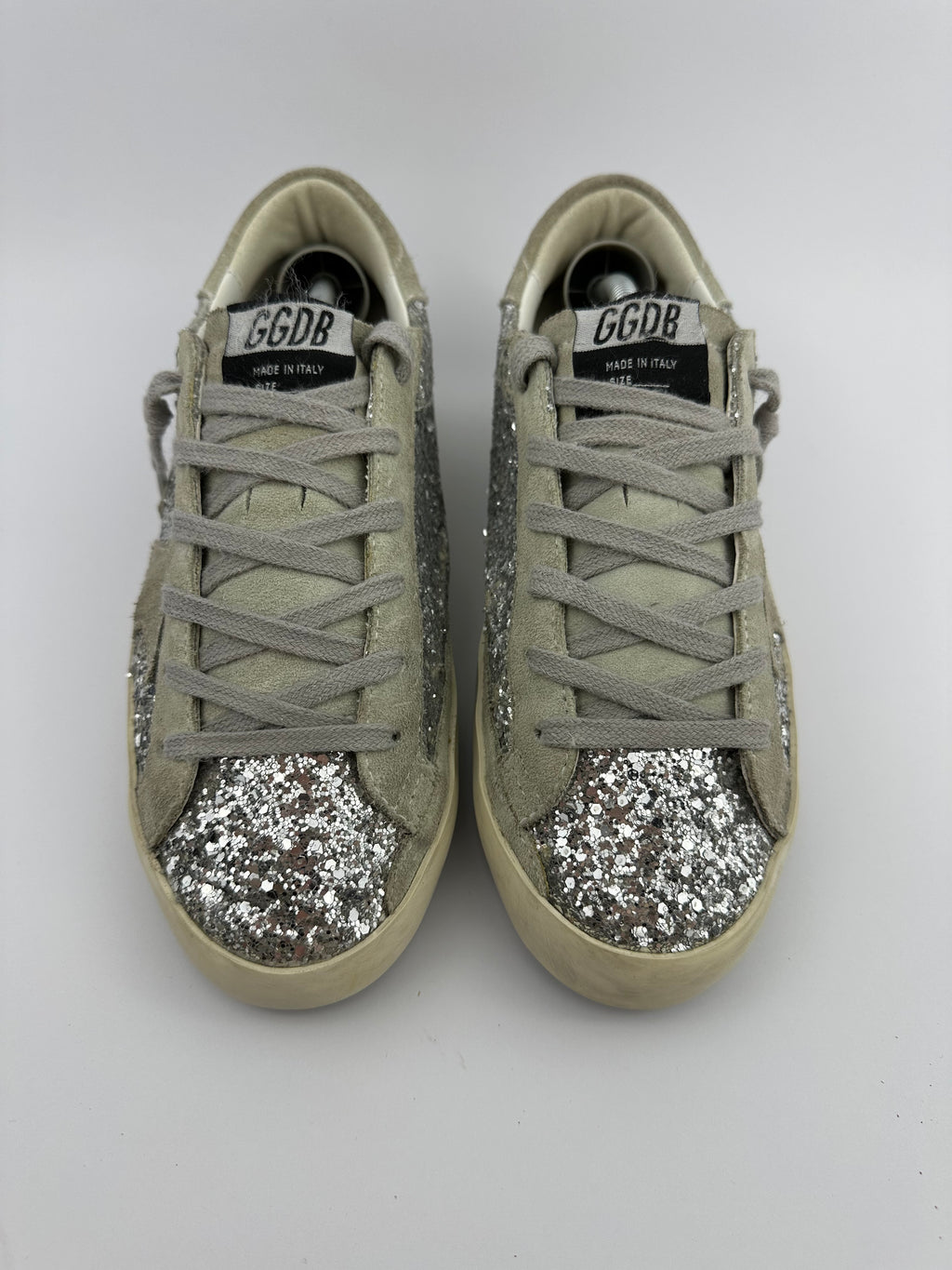 Golden Goose Superstar argenté T38