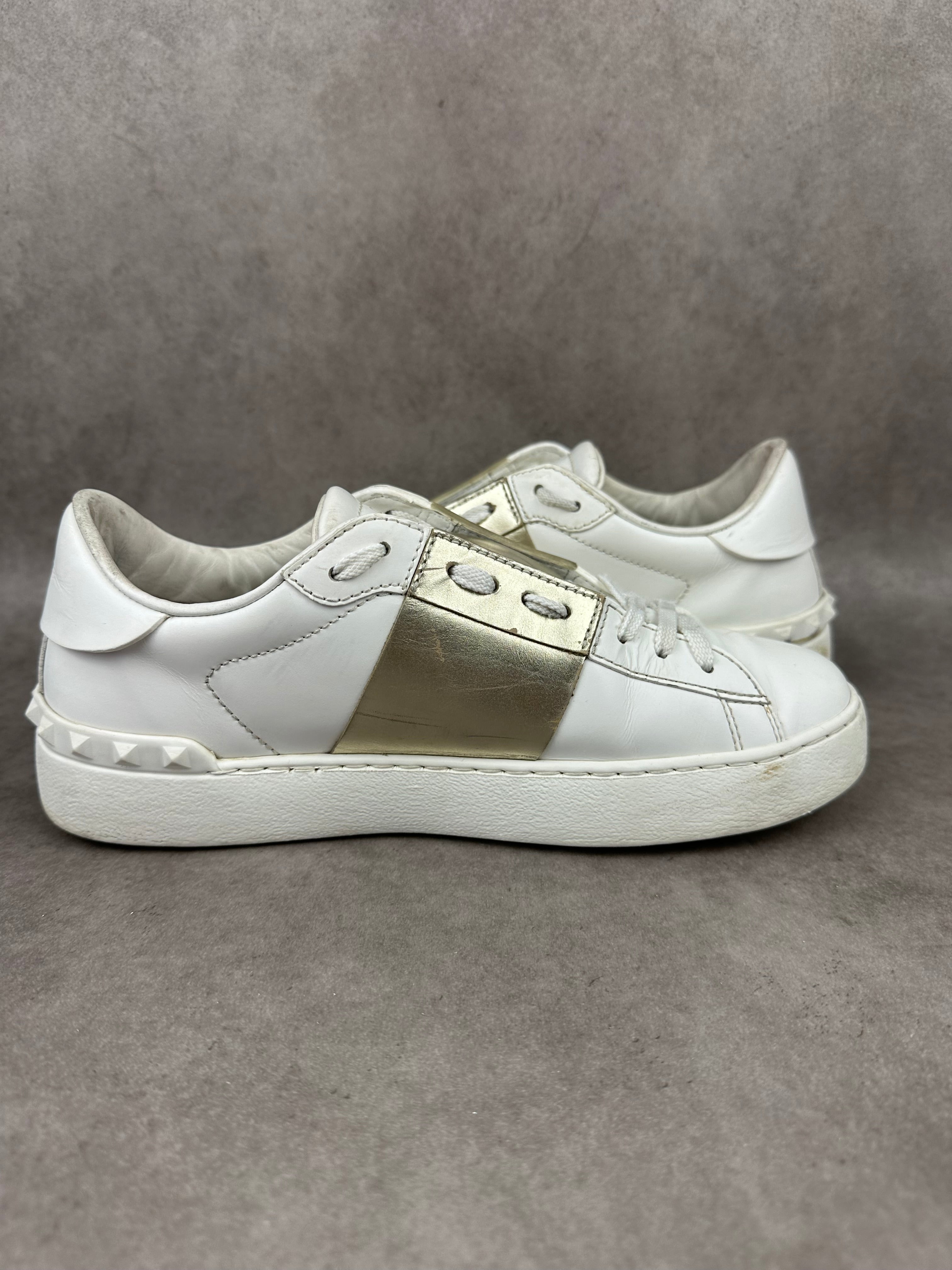 Valentino open doré T37