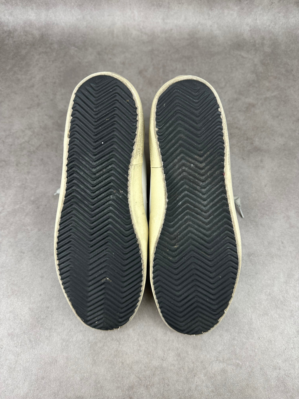 Golden goose Superstar pailletés rouge & argenté T38-005