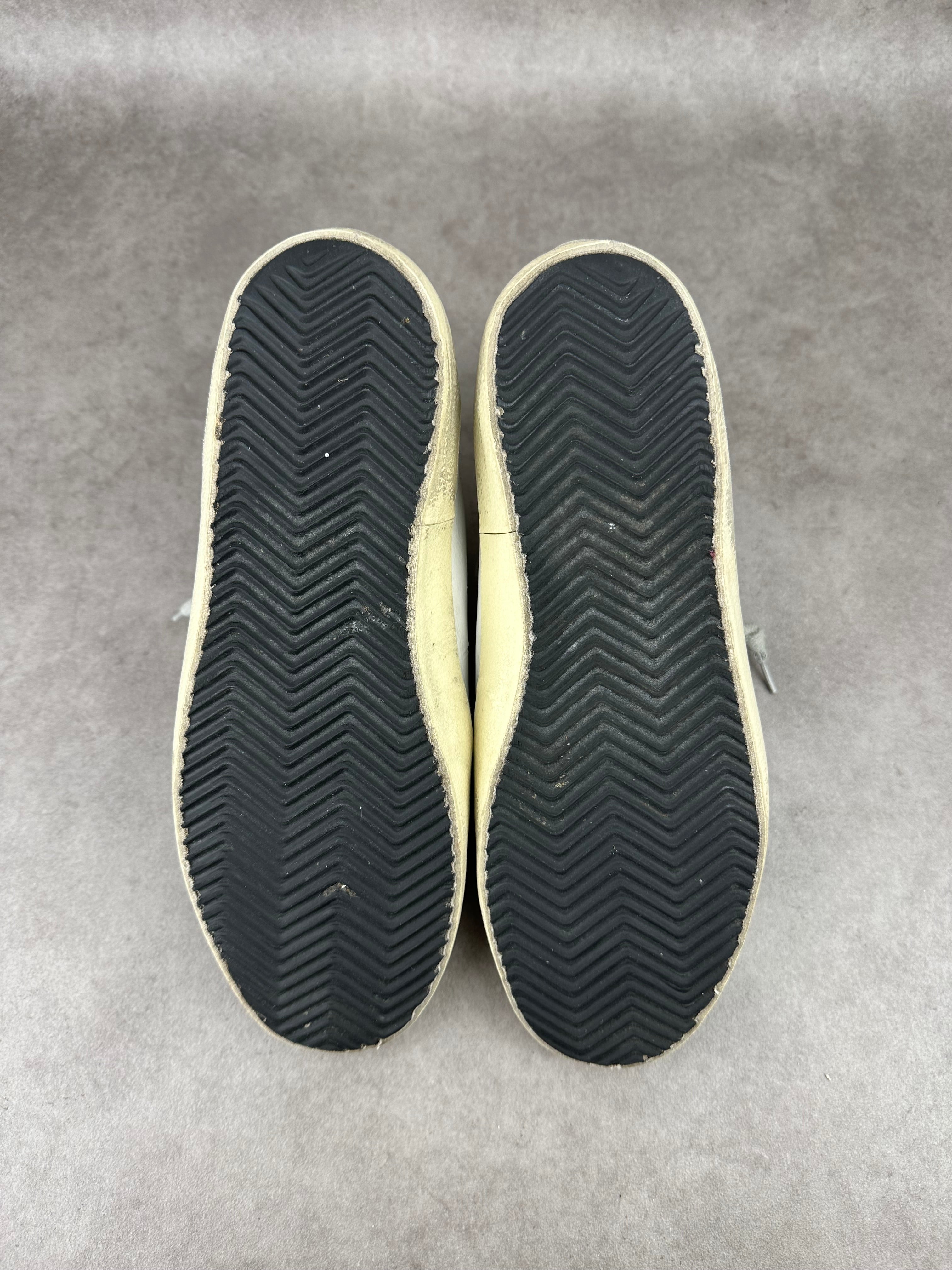 Golden goose Superstar pailletés rouge & argenté T38-005