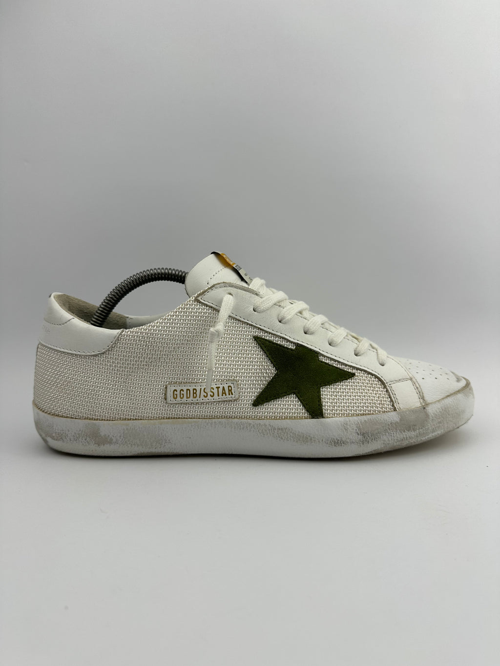 Golden Goose Superstar White/green T44