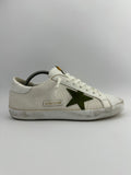 Golden Goose Superstar White/green T44