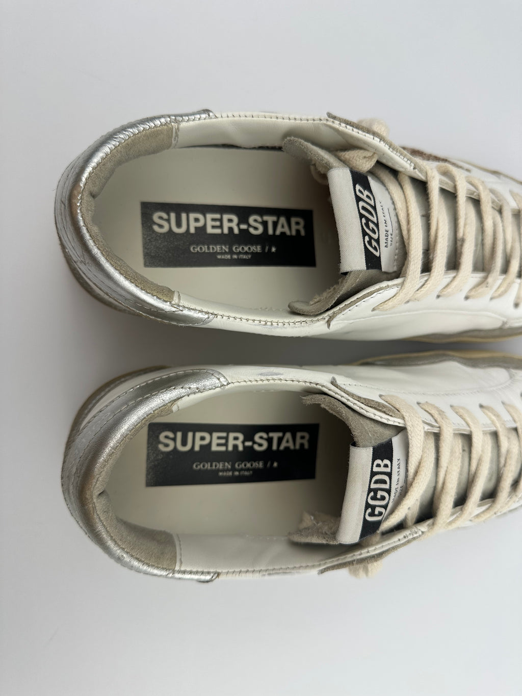 Golden Goose Superstar à paillettes doré T39