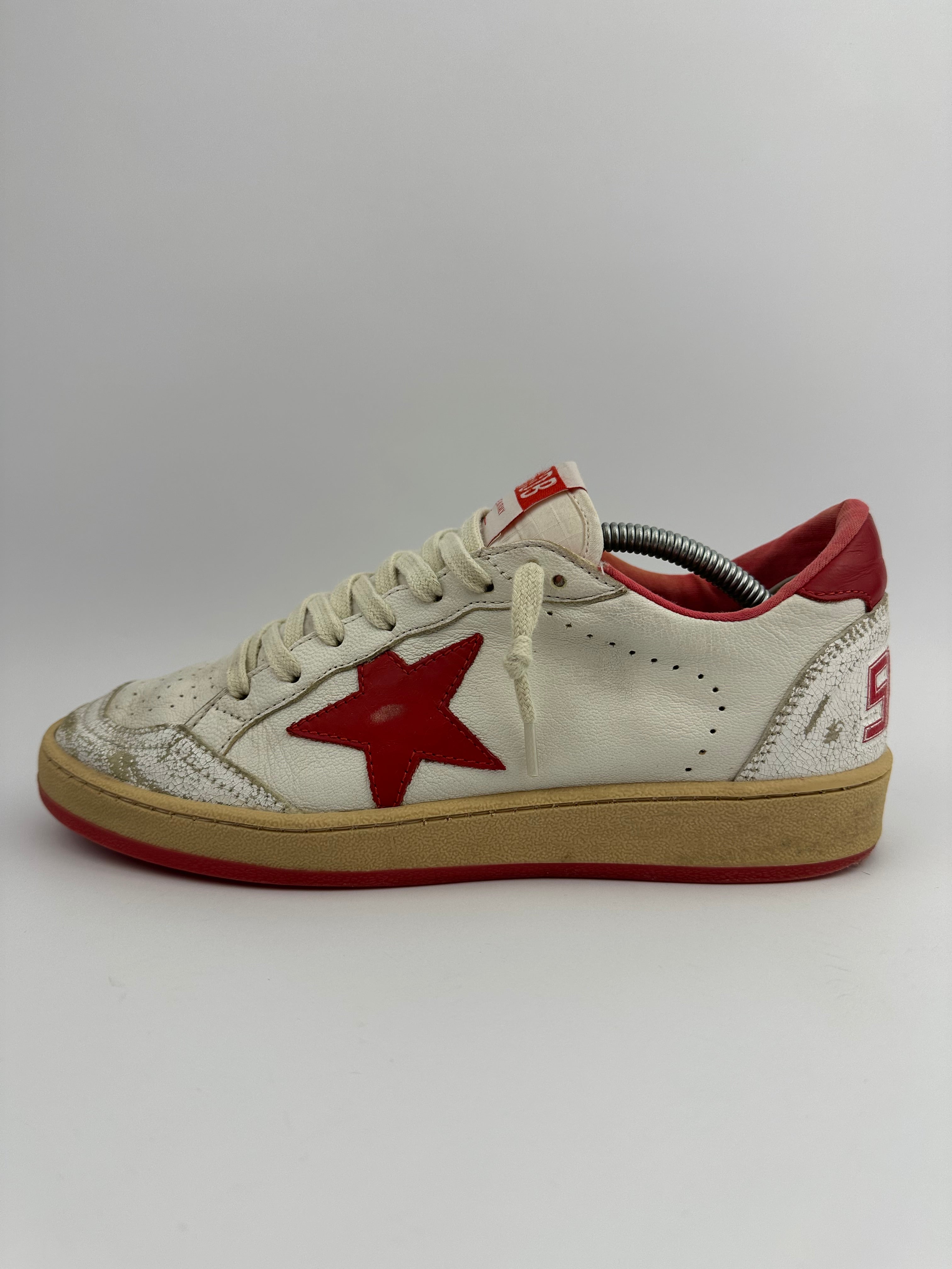 Golden Goose Ballstar rouge T38