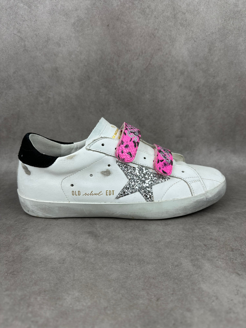 Golden goose superstar OldSchool argenté T38-002