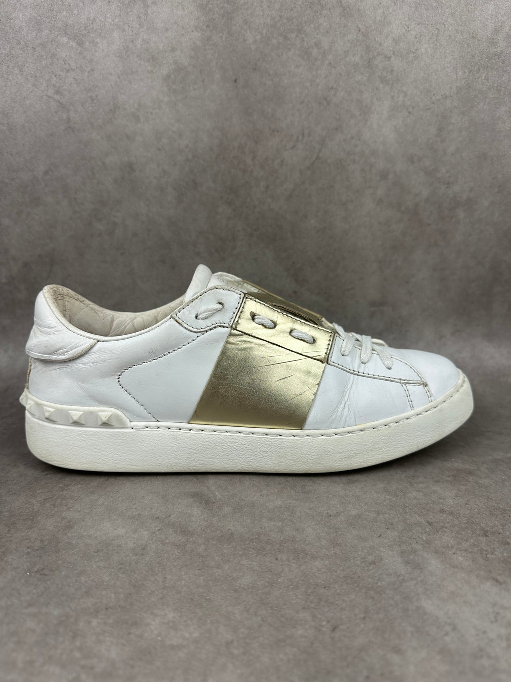 Valentino open doré T39.5