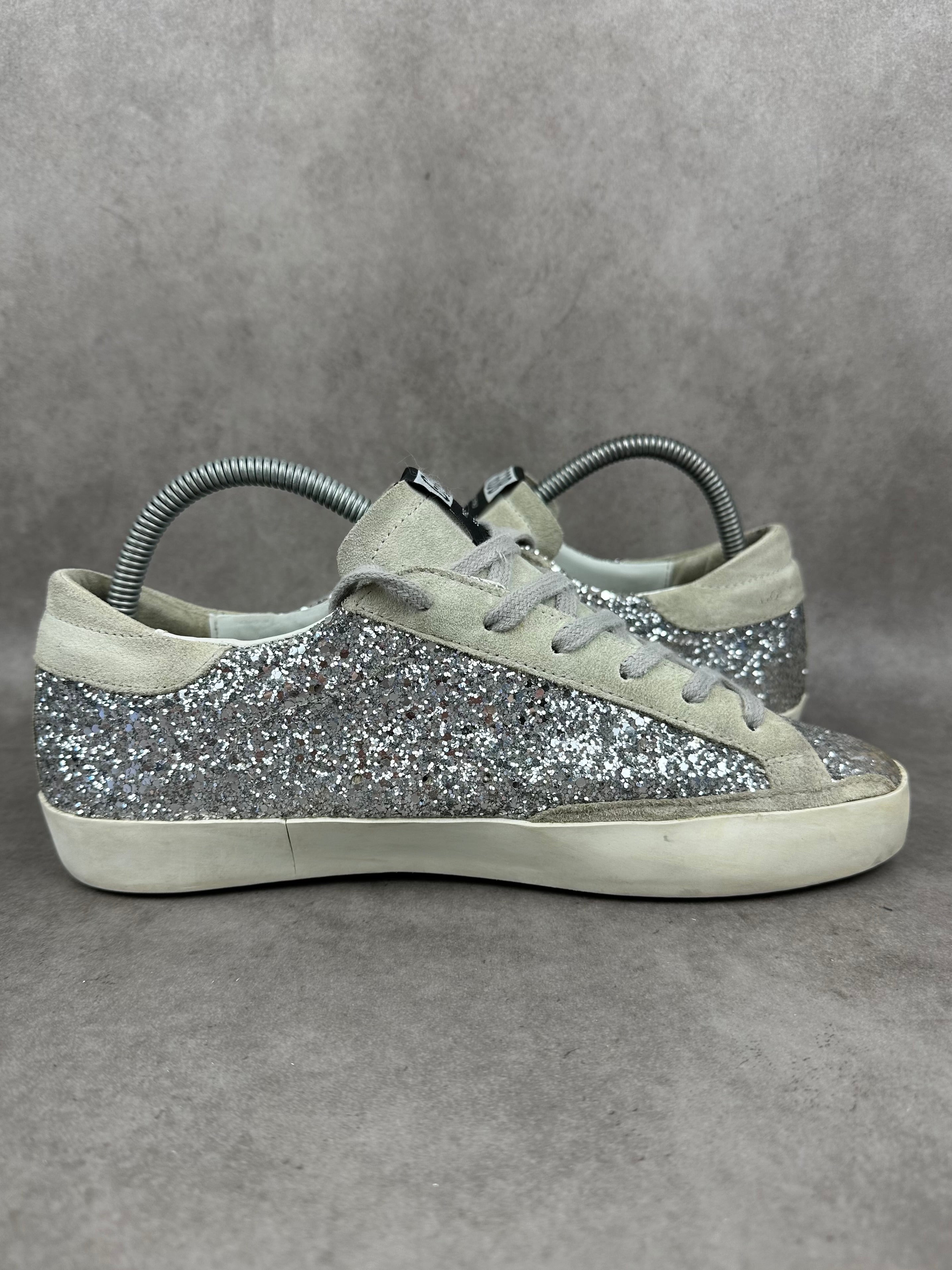Golden Goose superstar argenté T39
