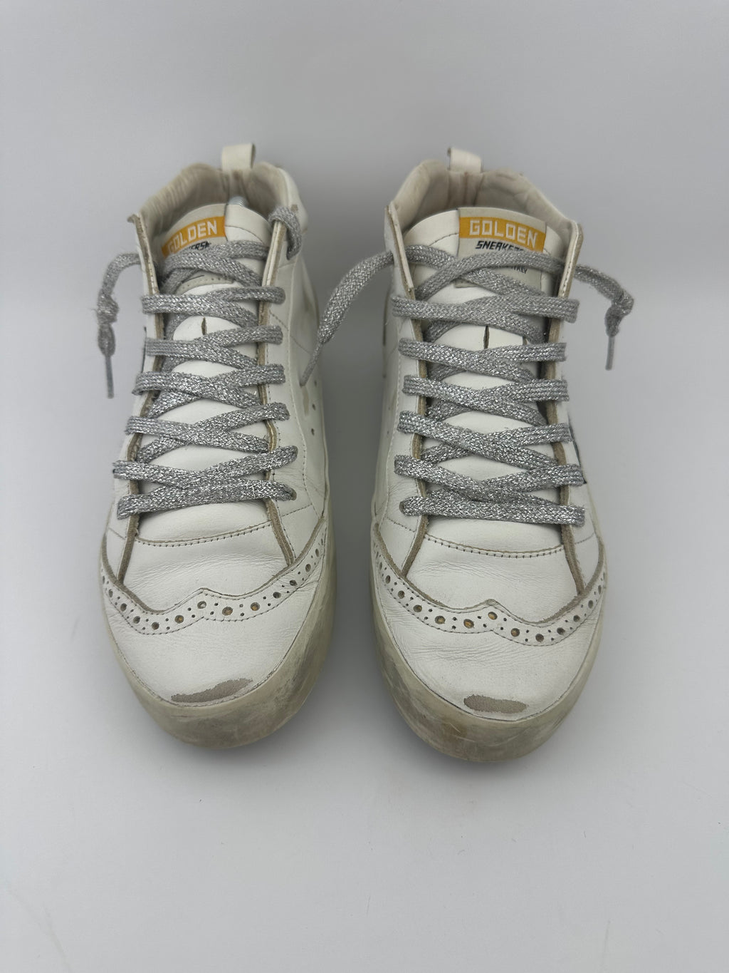 Goldengoose Midstar blanche T37