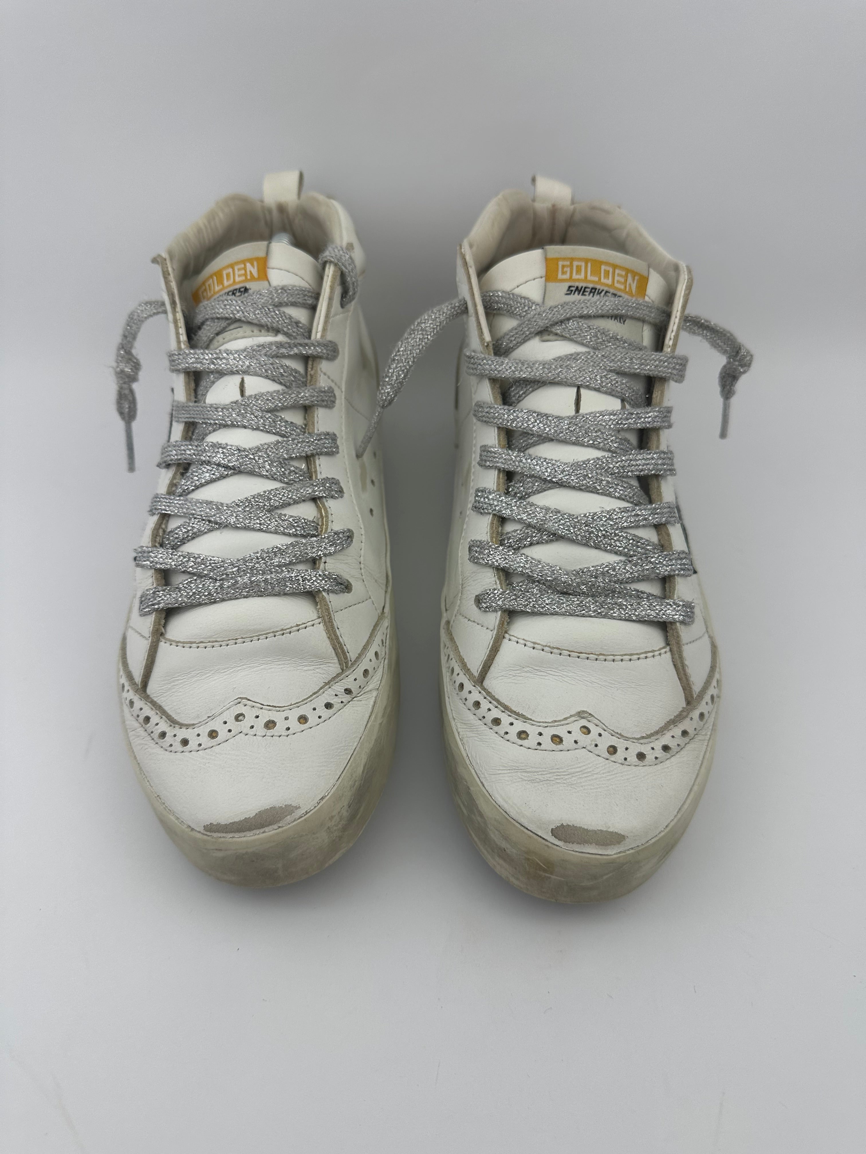 Goldengoose Midstar blanche T37