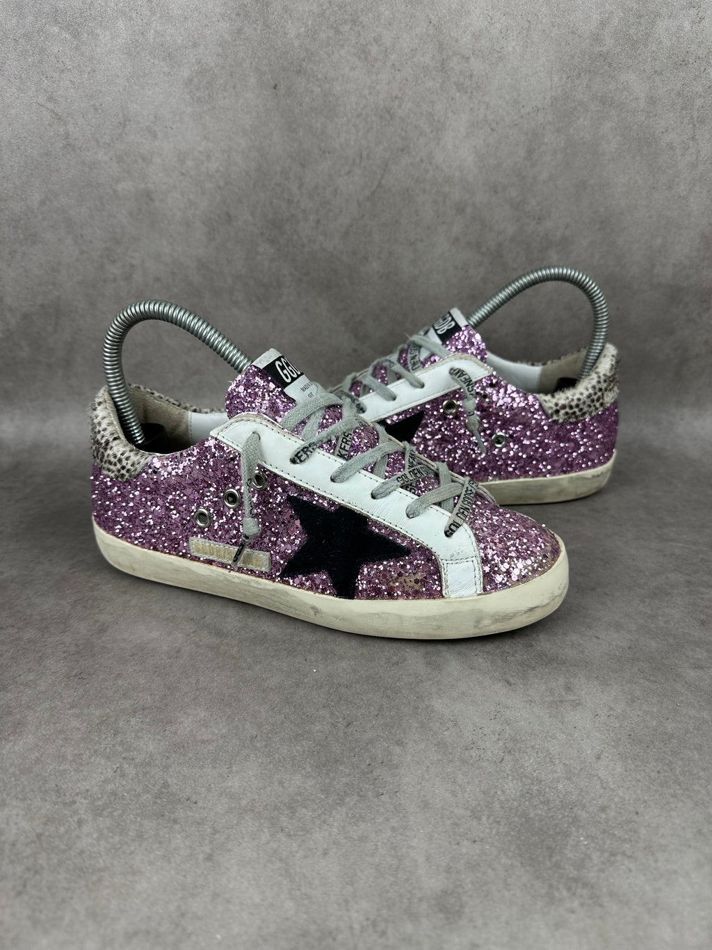 Golden goose Superstar pailletée rose T36-009