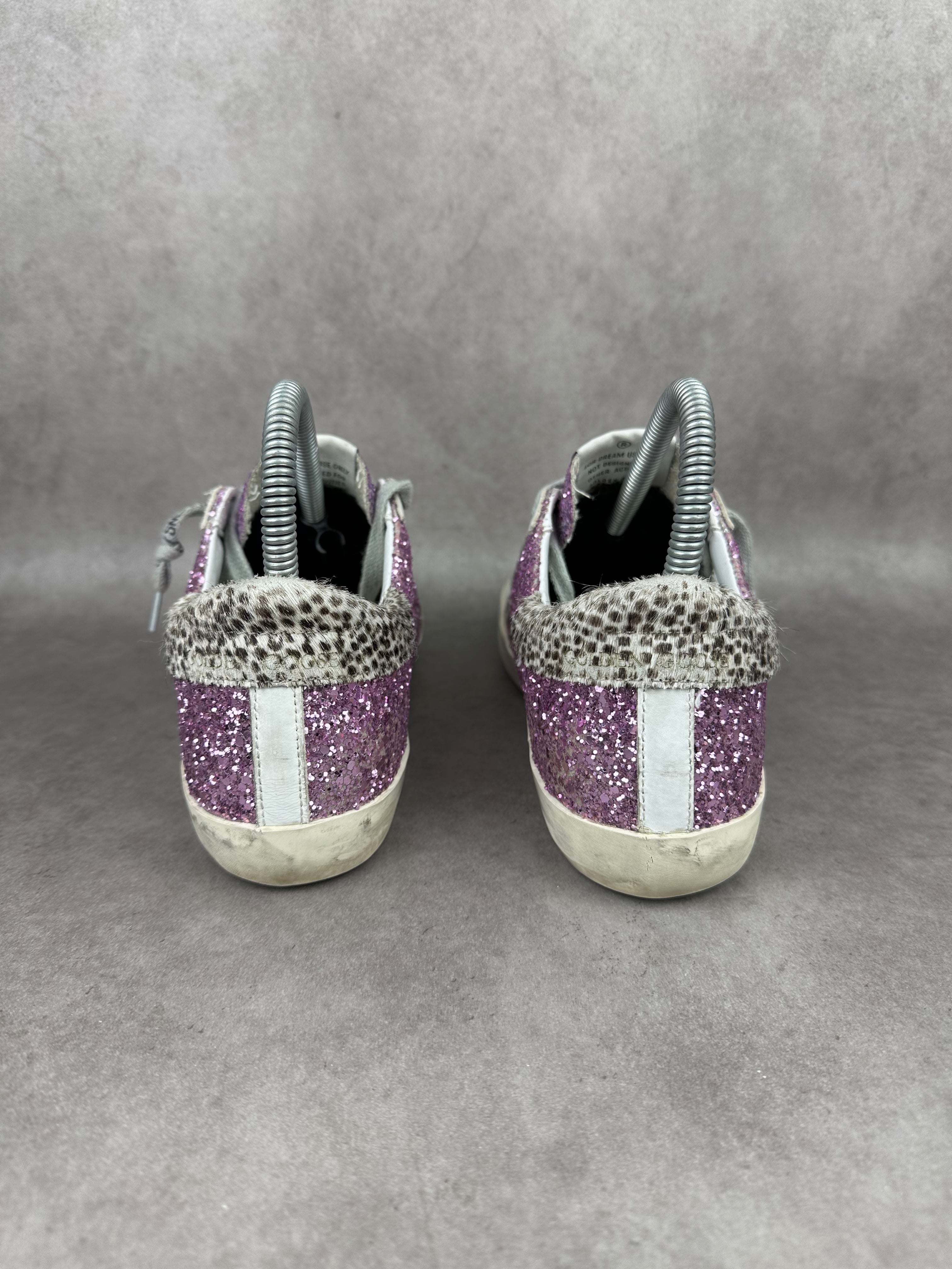 Golden goose Superstar pailletée rose T36-009