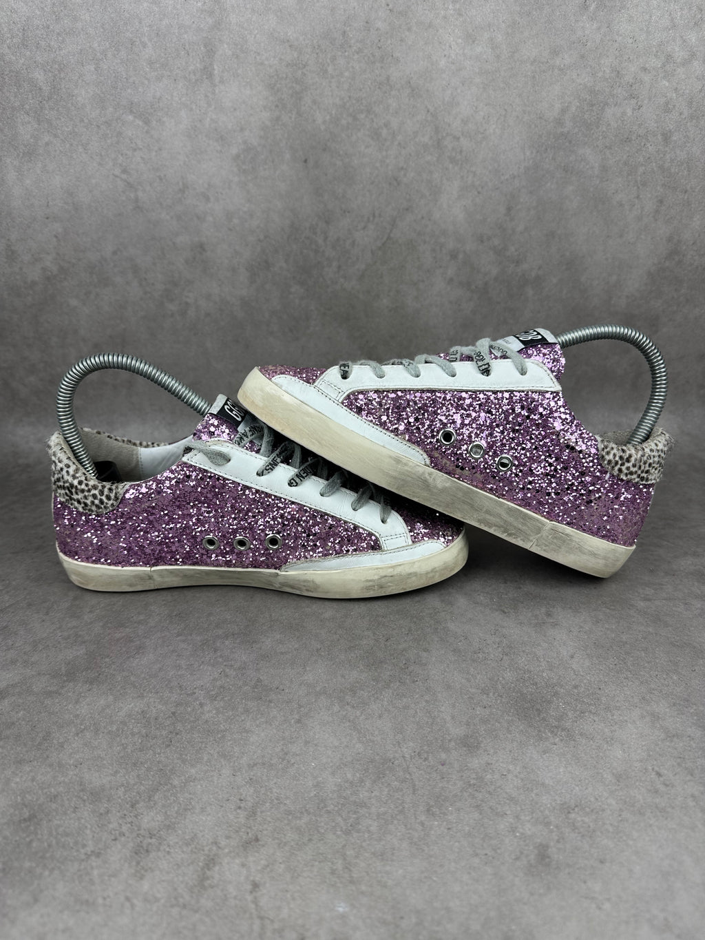 Golden goose Superstar pailletée rose T36-009