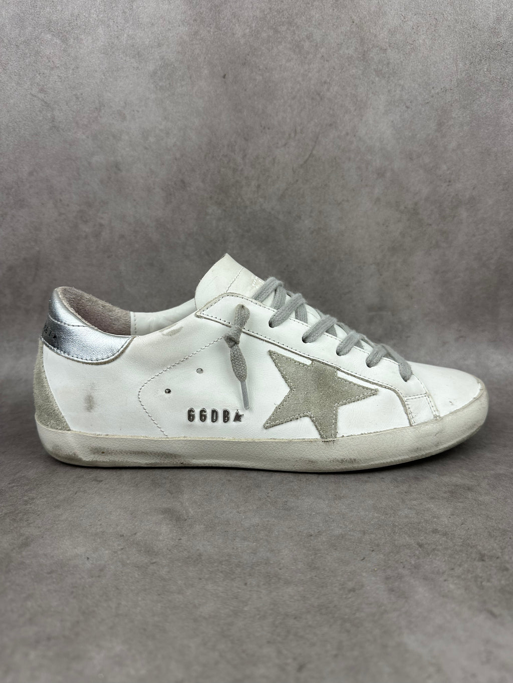 Golden Goose Superstar argenté T40-002