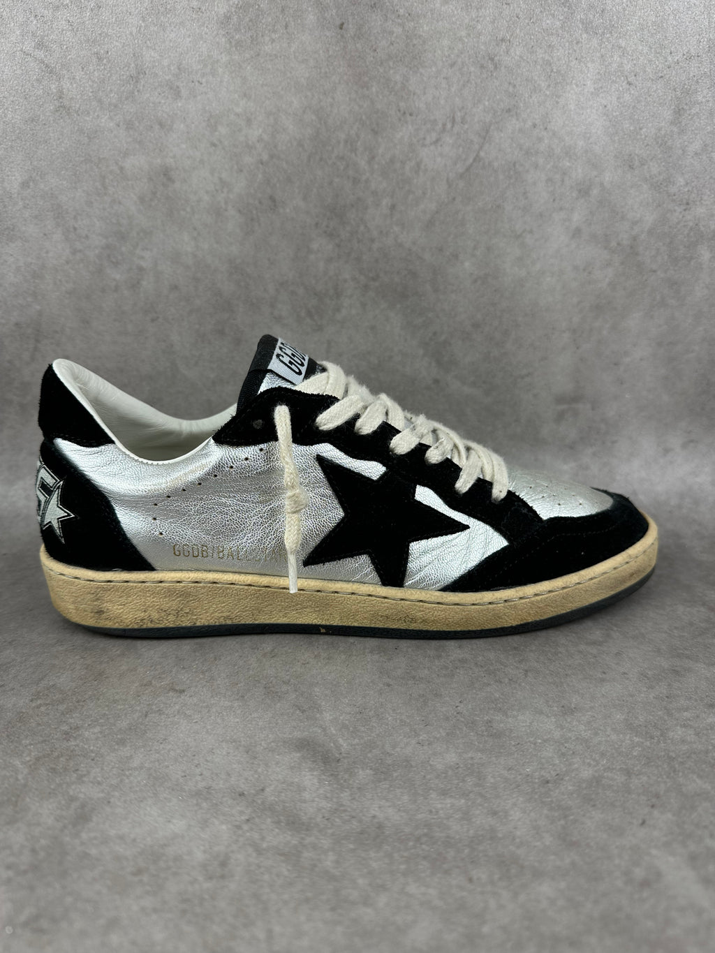 Golden Goose Ballstar argenté T37-007