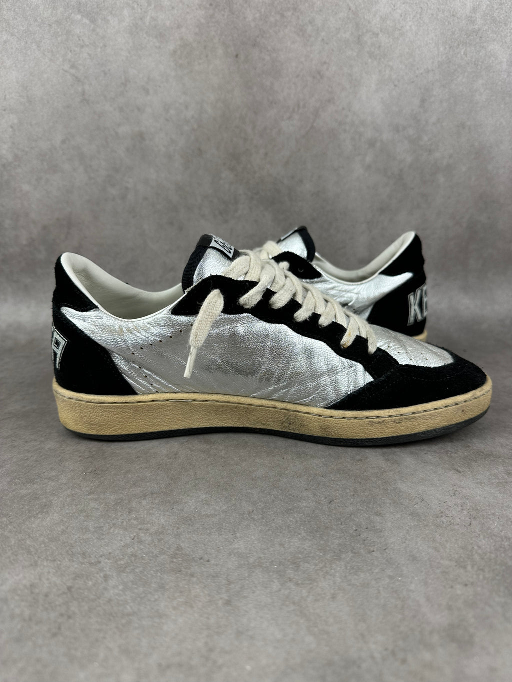Golden Goose Ballstar argenté T37-007