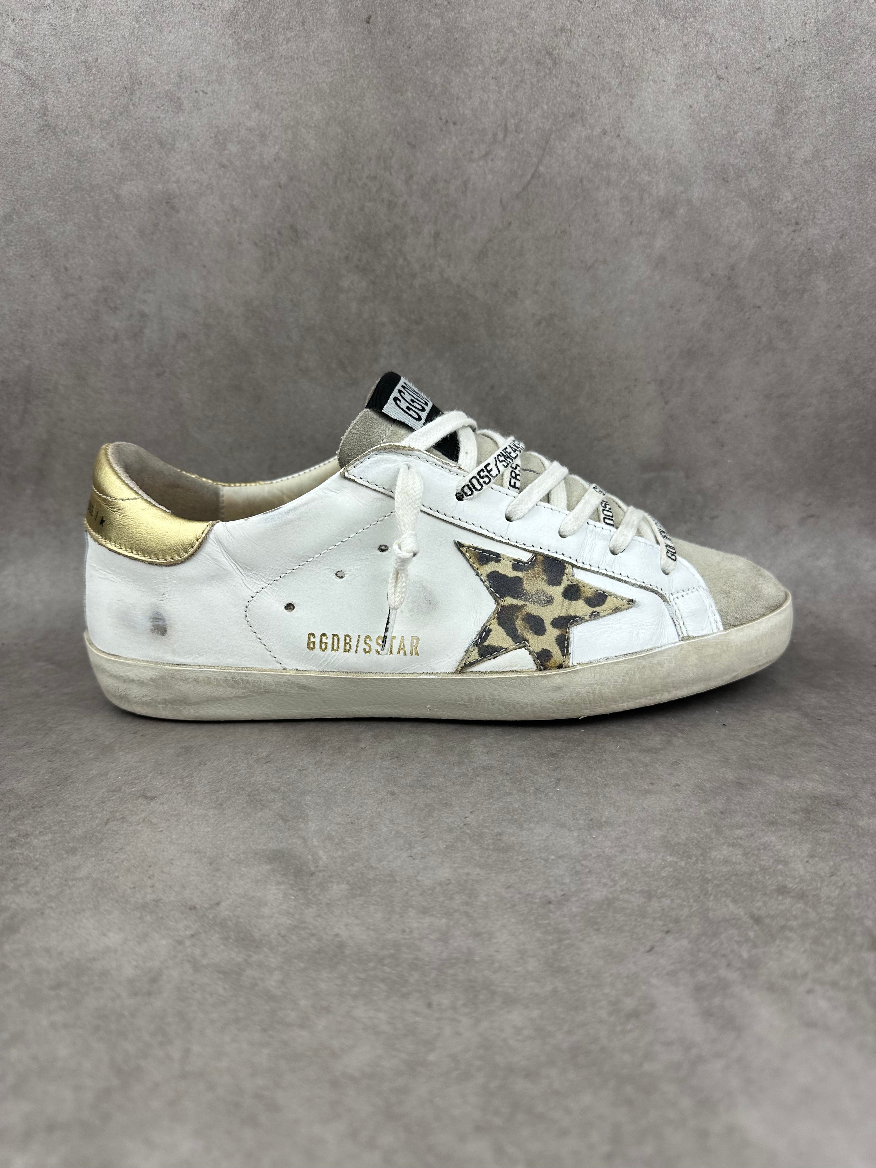 Golden Goose Superstar doré T37