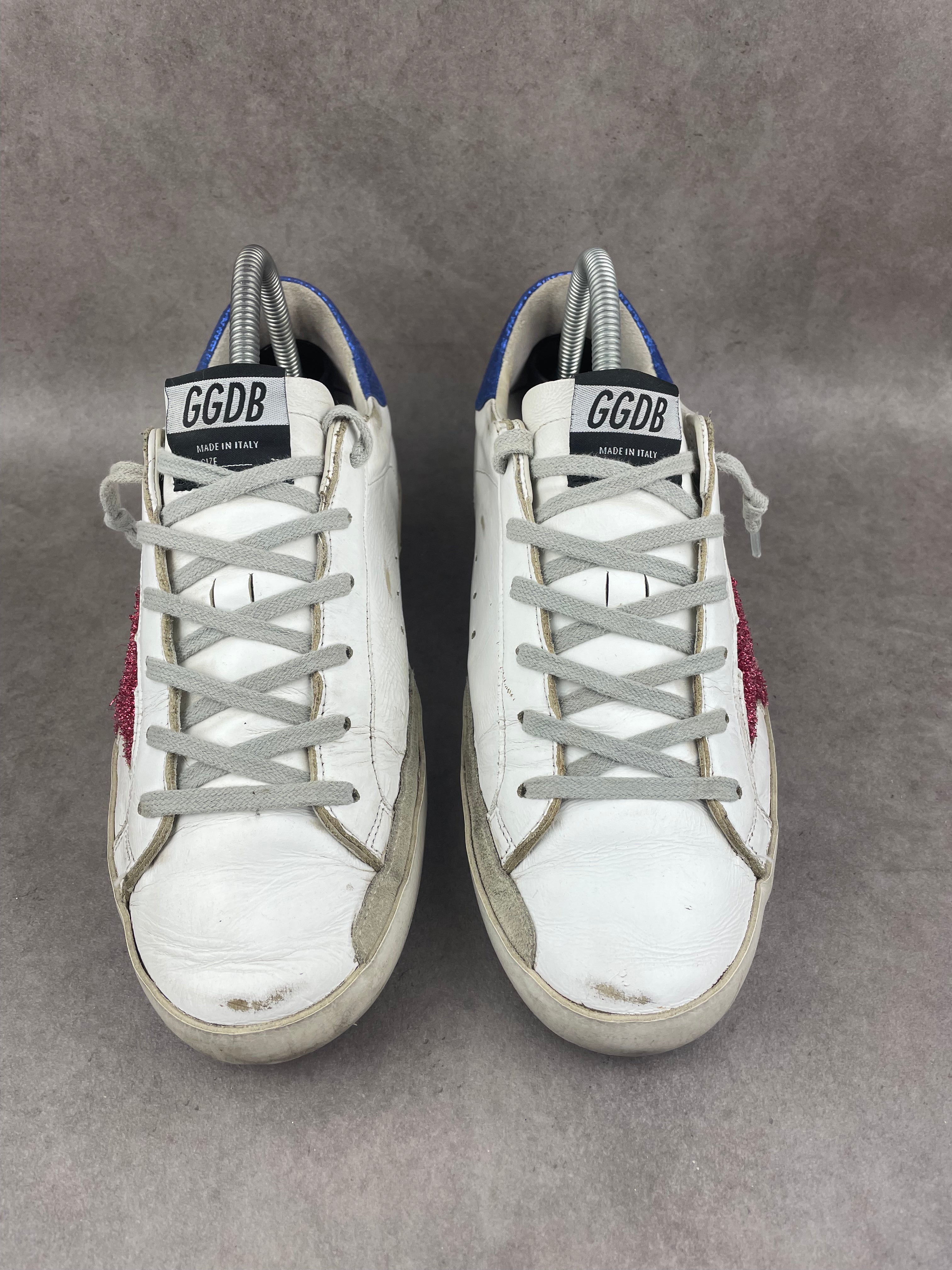 Golden Goose superstar étoile rouge T40