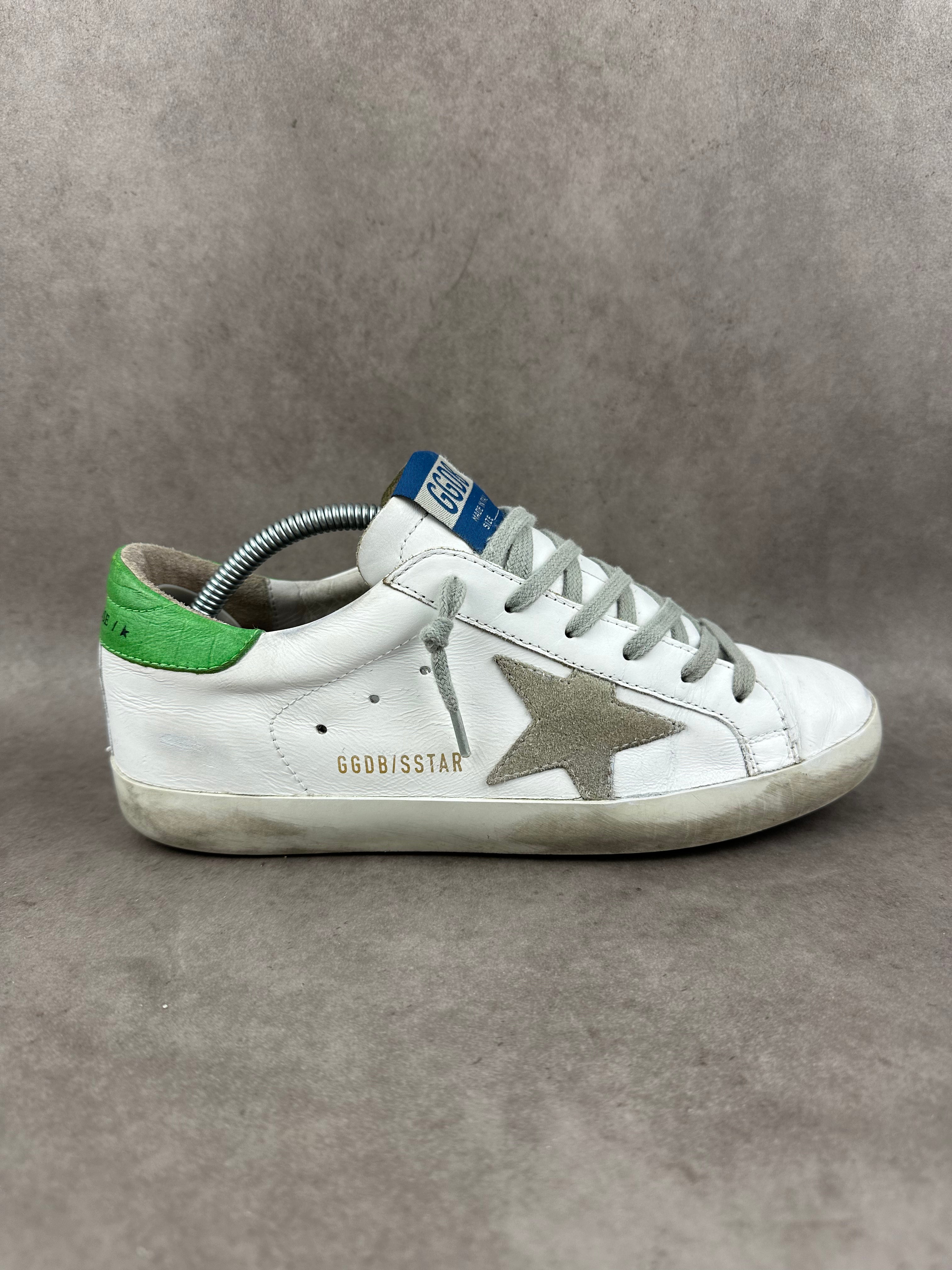 Golden Goose Superstar contreforts vert T37