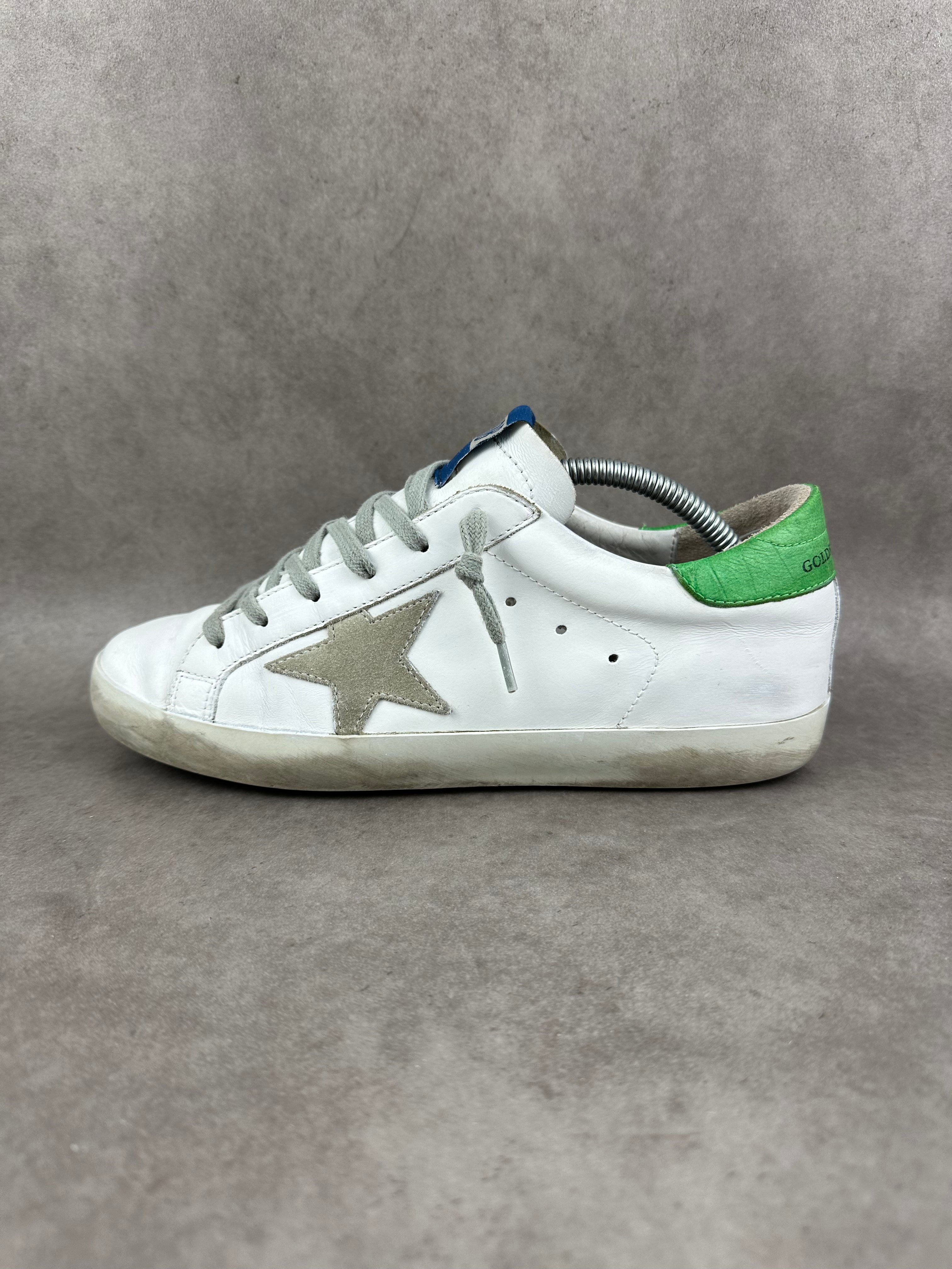 Golden Goose Superstar contreforts vert T37