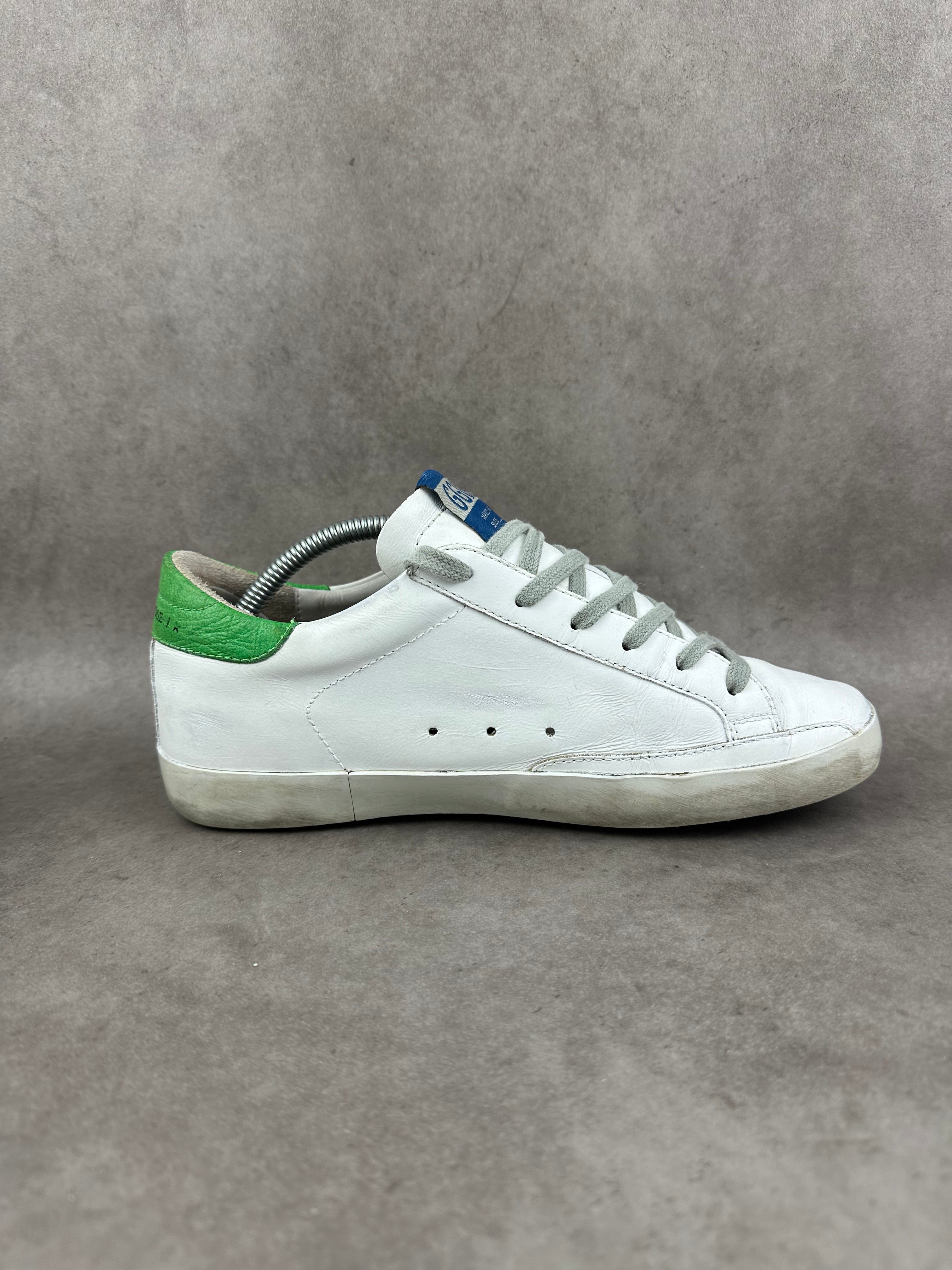Golden Goose Superstar contreforts vert T37
