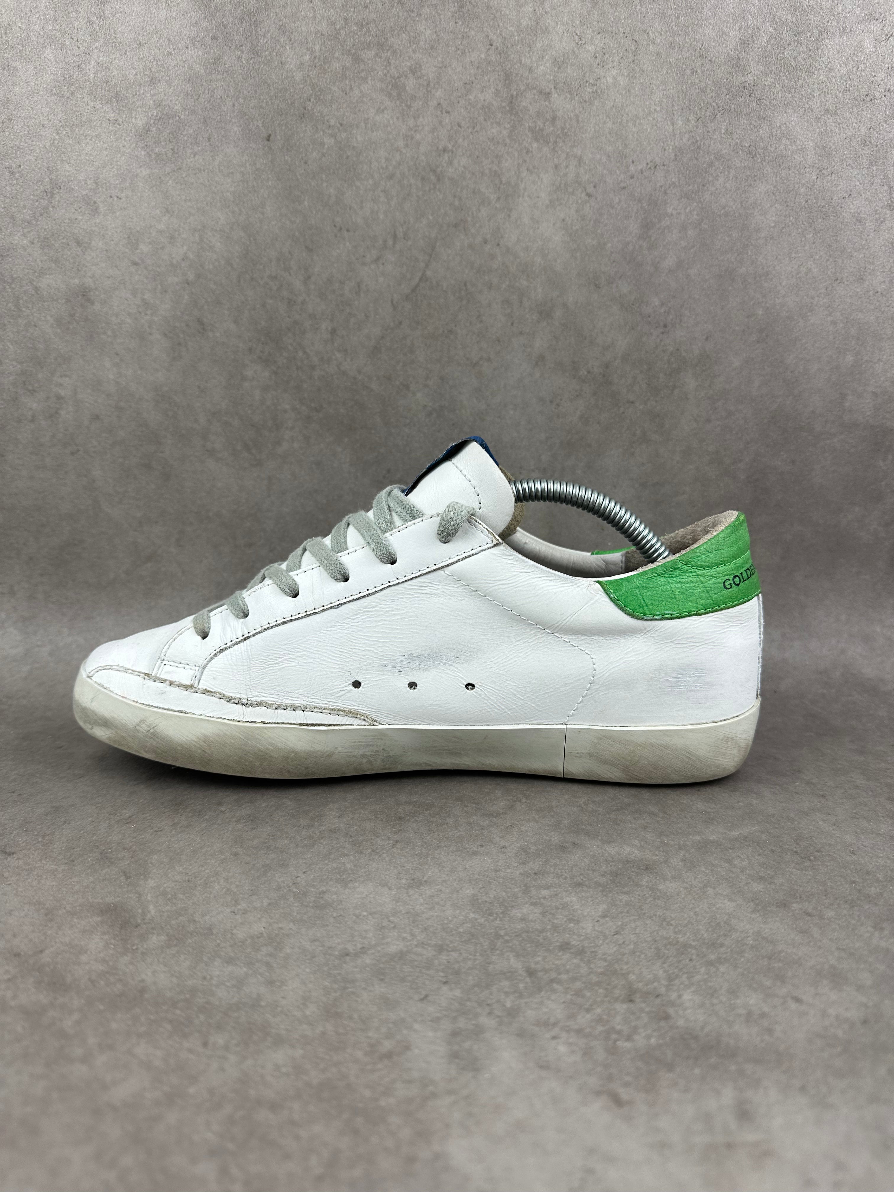 Golden Goose Superstar contreforts vert T37