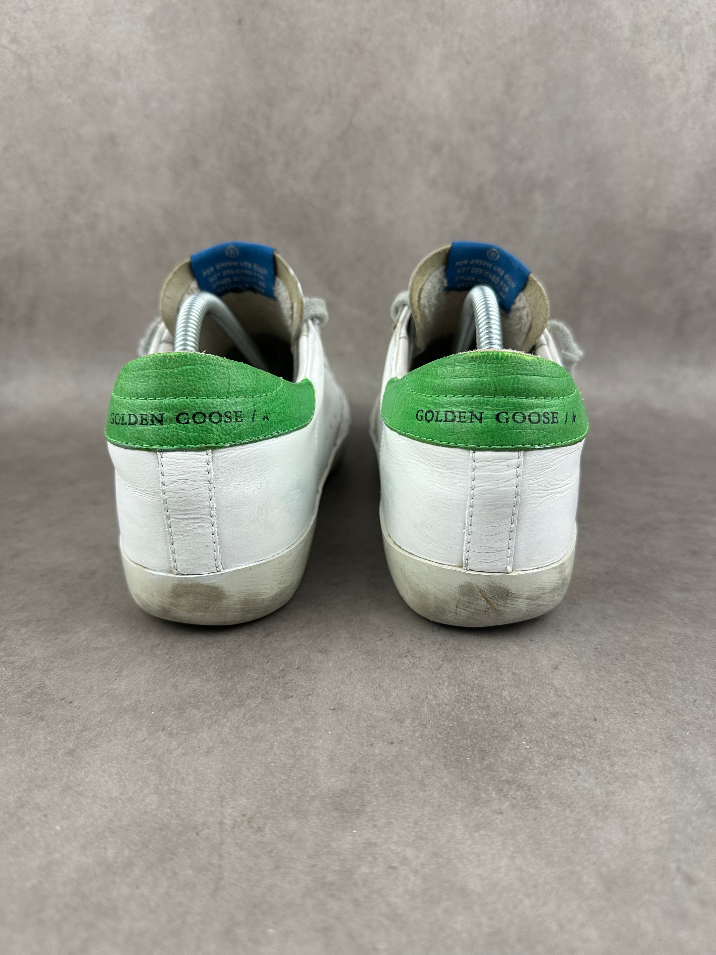 Golden Goose Superstar contreforts vert T37