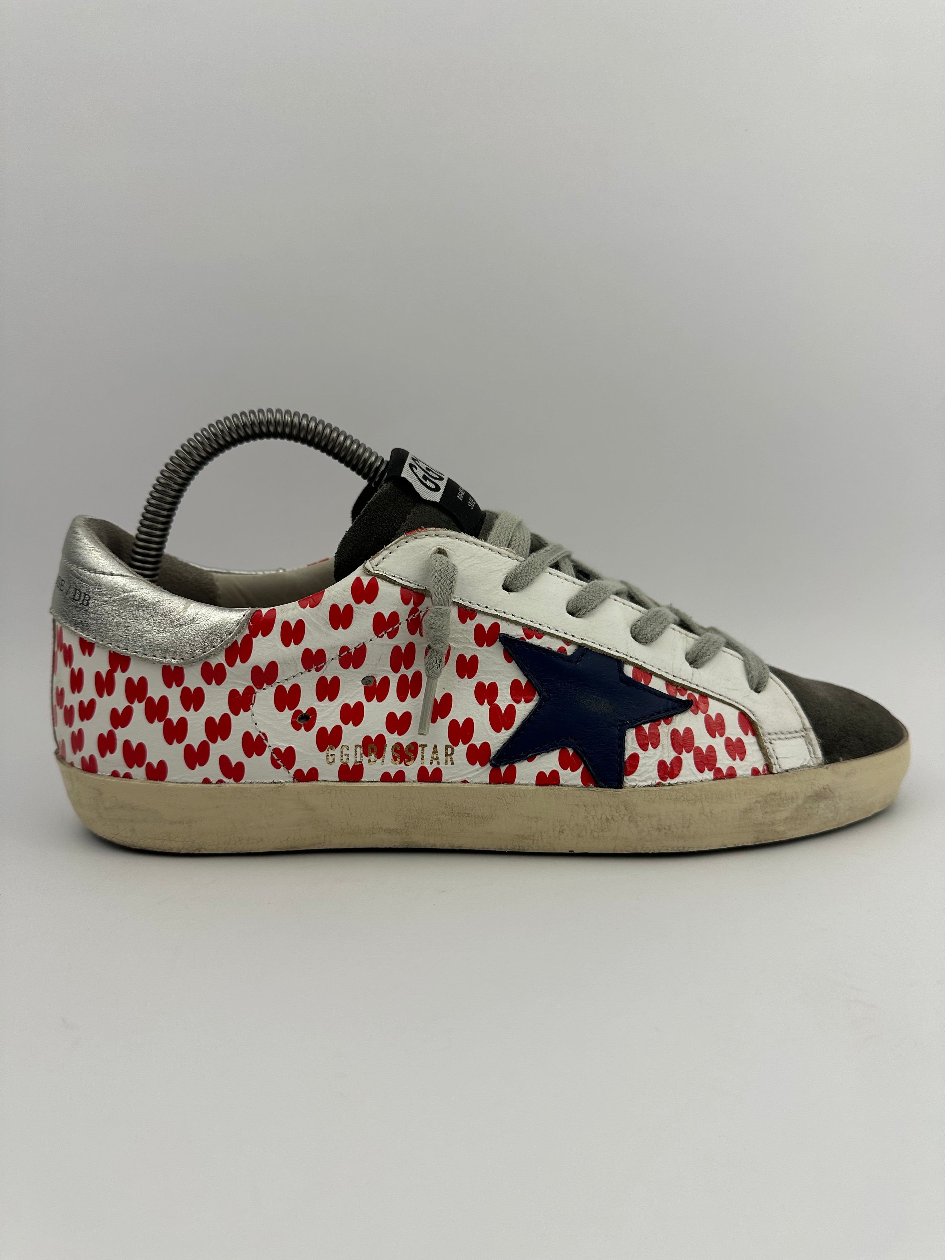 Golden Goose superstar White/Red T39